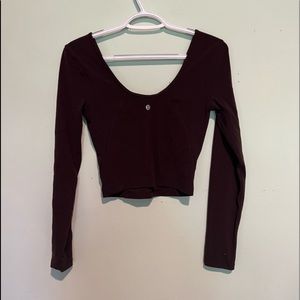 Lululemon align long sleeve top
